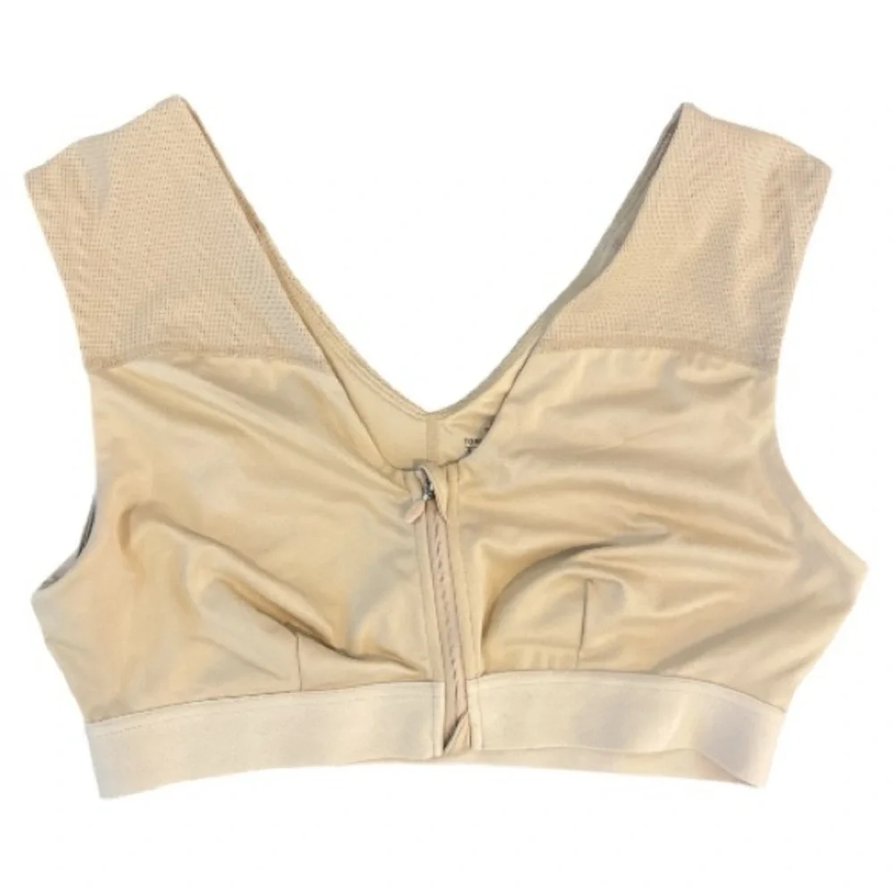 Tommie Copper Shoulder Bra in Sand Nude Size XL